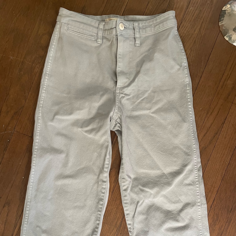 Madewell Slim Emmett Wide Leg Crop Pant